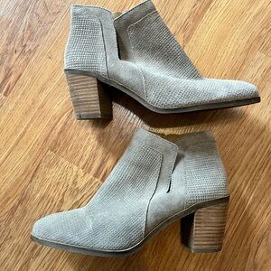 Lucky Brand Tan Ankle Booties Women’s 8.5